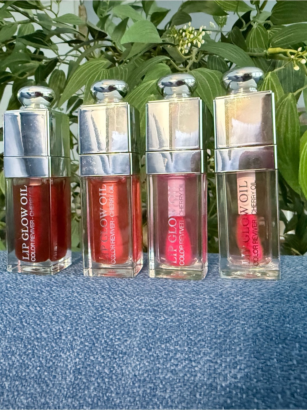 Dior Lip Glow Oil Color Reviver Set — 001,007,061,062 New without box.